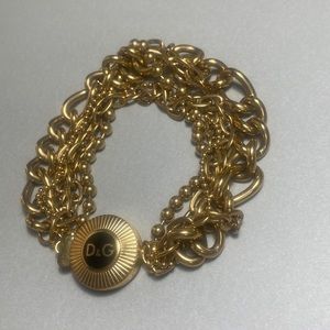 D & G gold bracelet